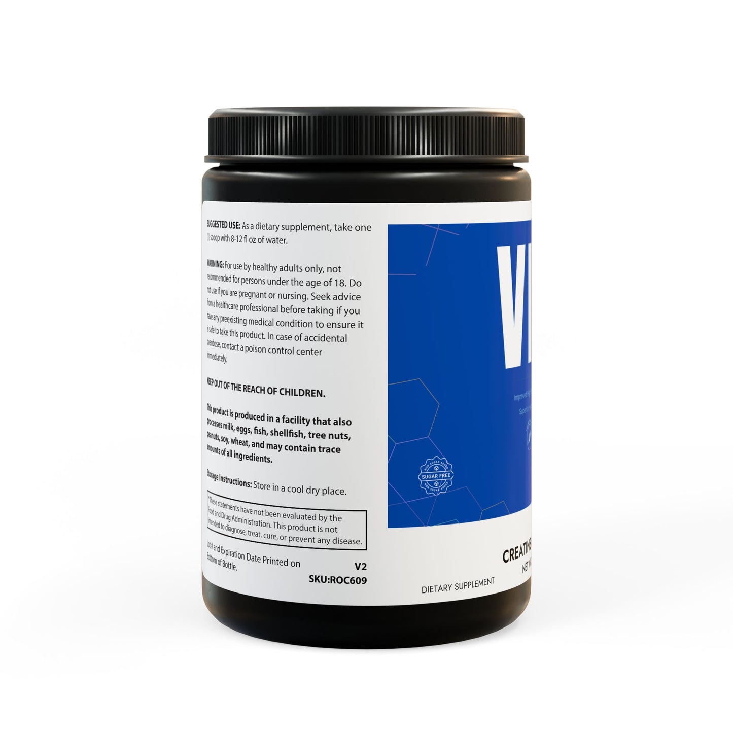 Creatine Monohydrate Supplement (300g, 10.58oz)