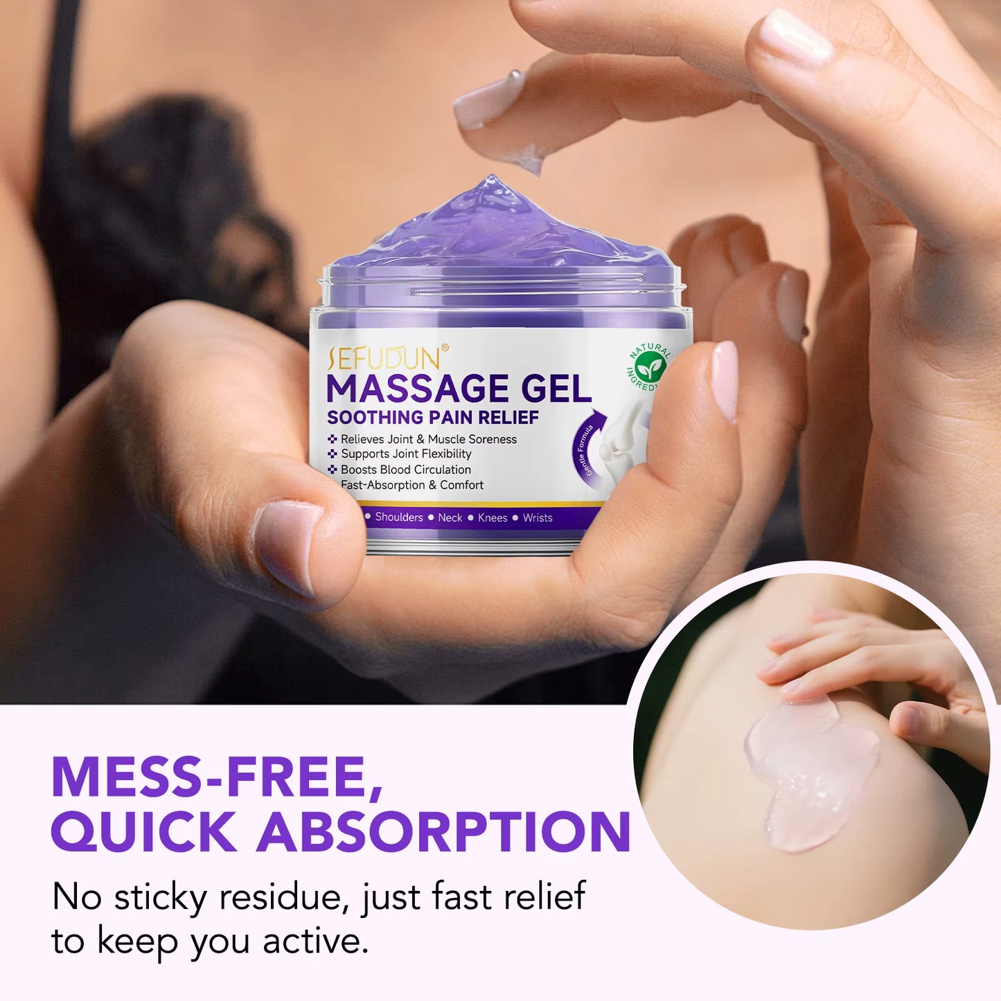 Pain Relief Massage Gel