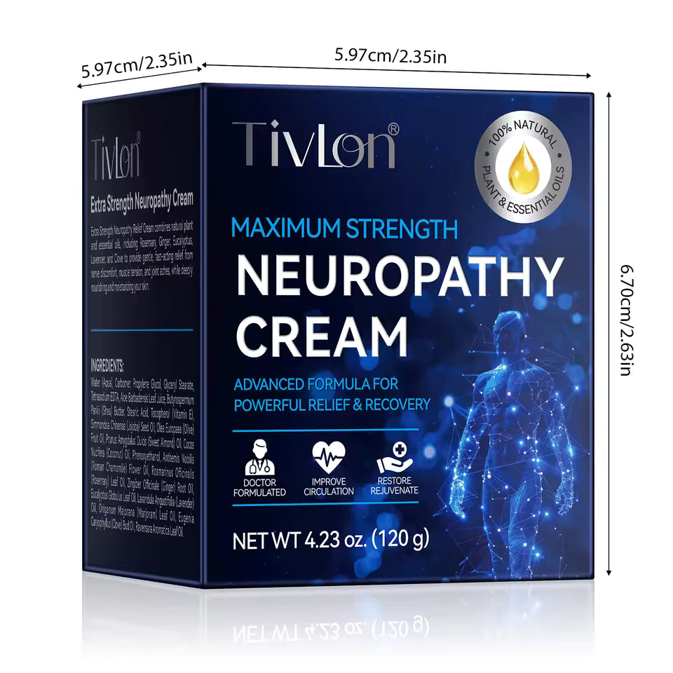 Natural Plant Based Neuropathy Pain Relief Cream